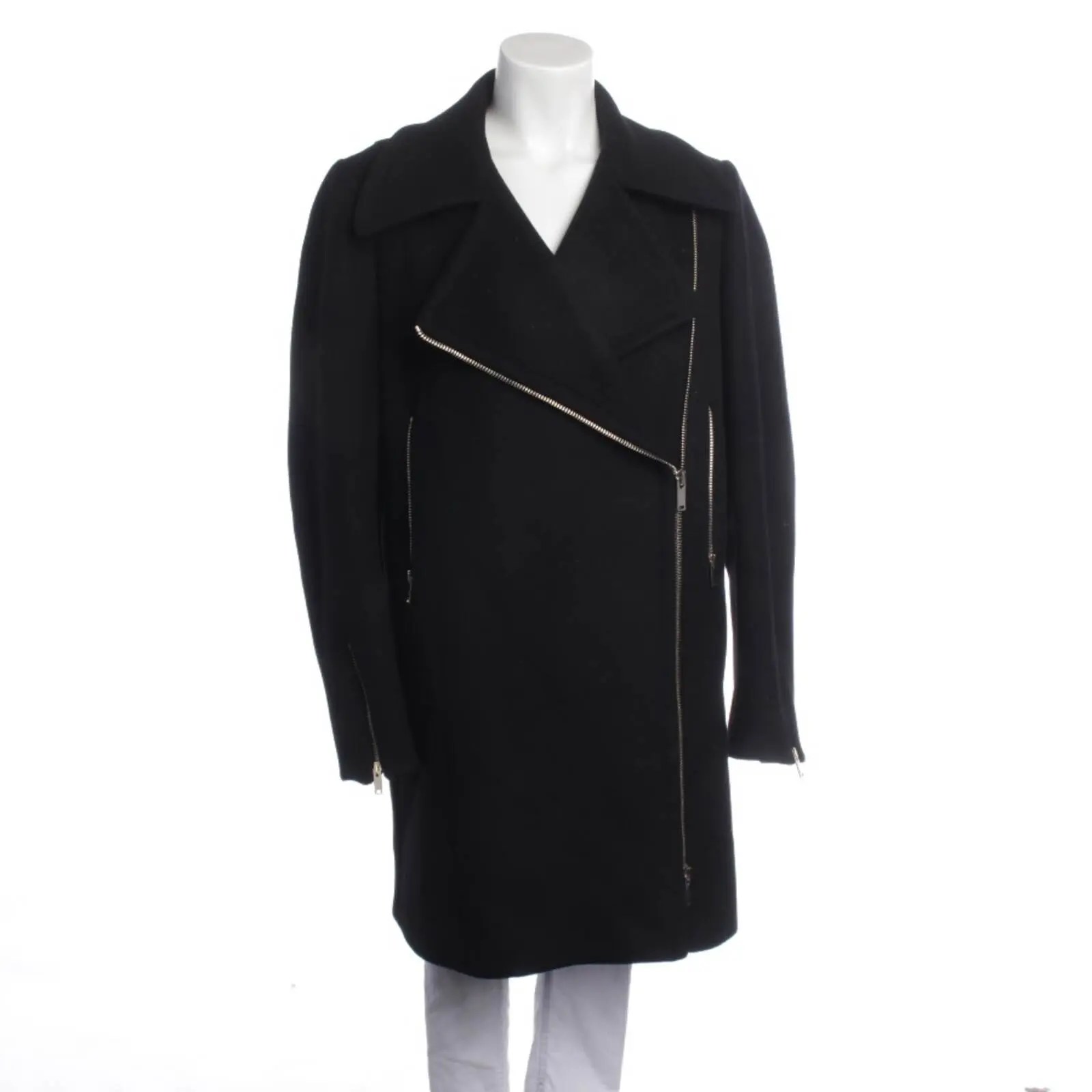 Wintermantel 40 Schwarz